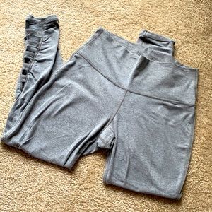 Old navy go-dry active grey leggings size L